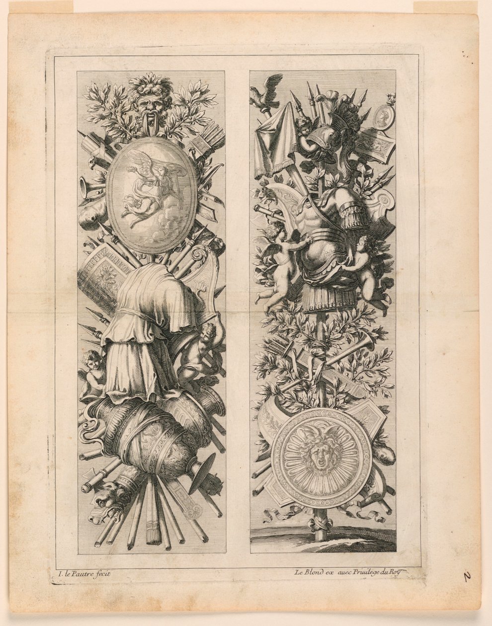 Set van Trofeeën, uit "Trophey a l