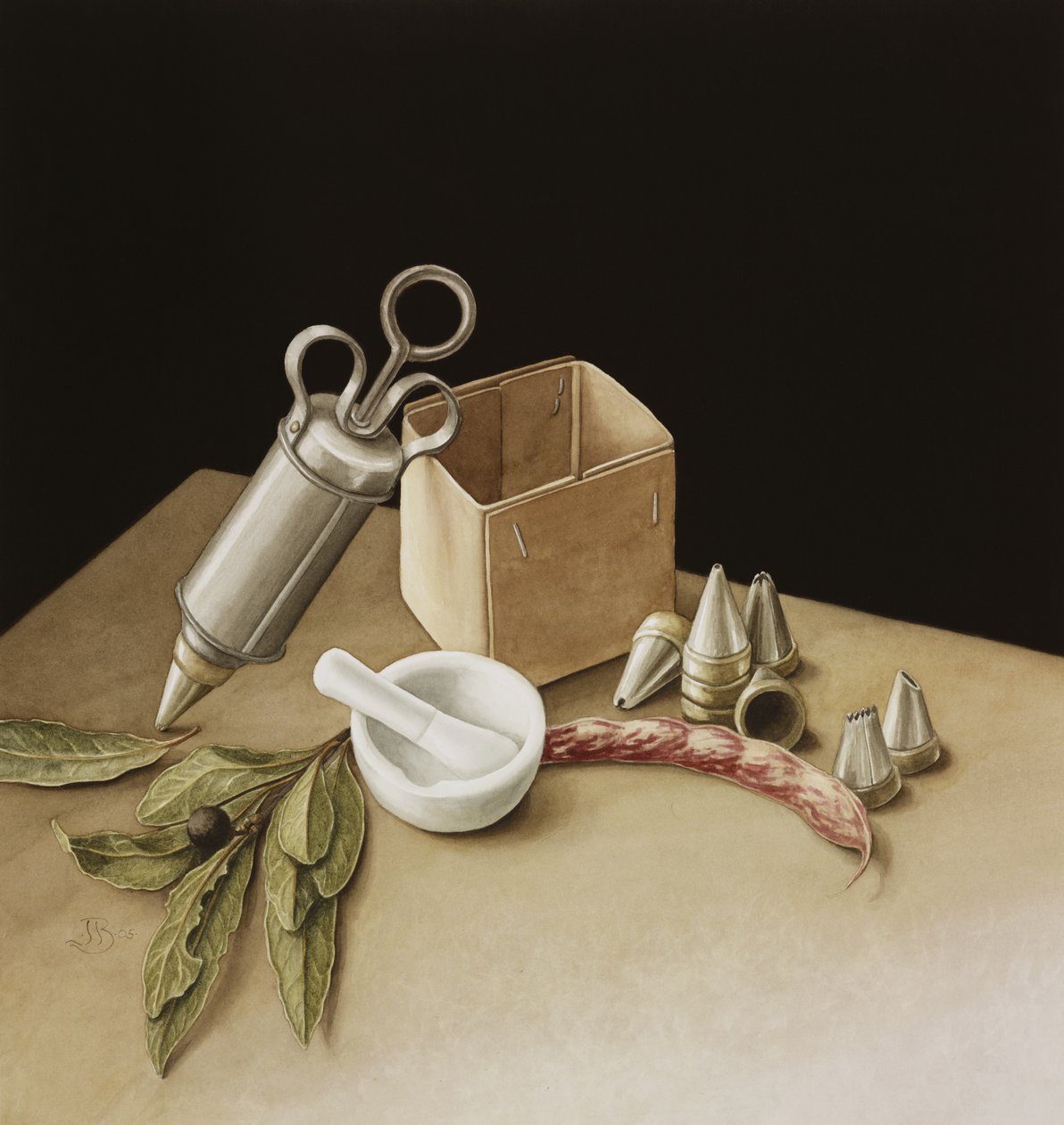 Keukengeometrie, 2005 door Jenny Barron