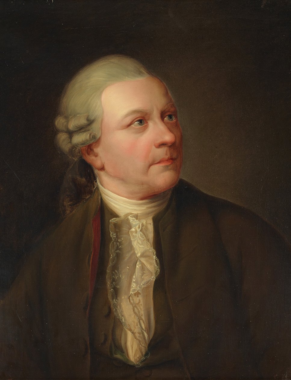 Portret van de dichter Friedrich Gottlieb Klopstock door Jens Juel