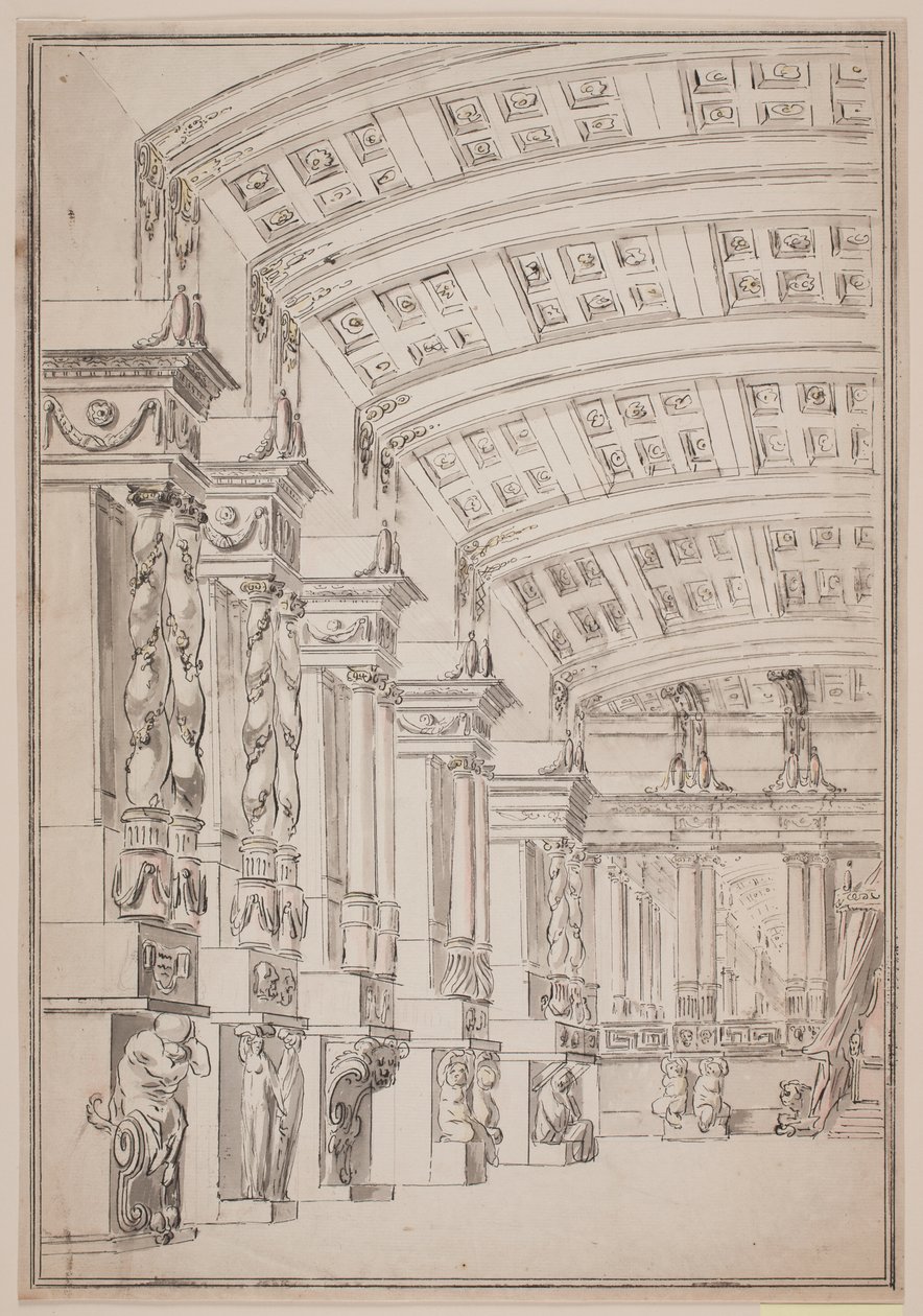 Een prachtzaal door Jens Petersen Lund