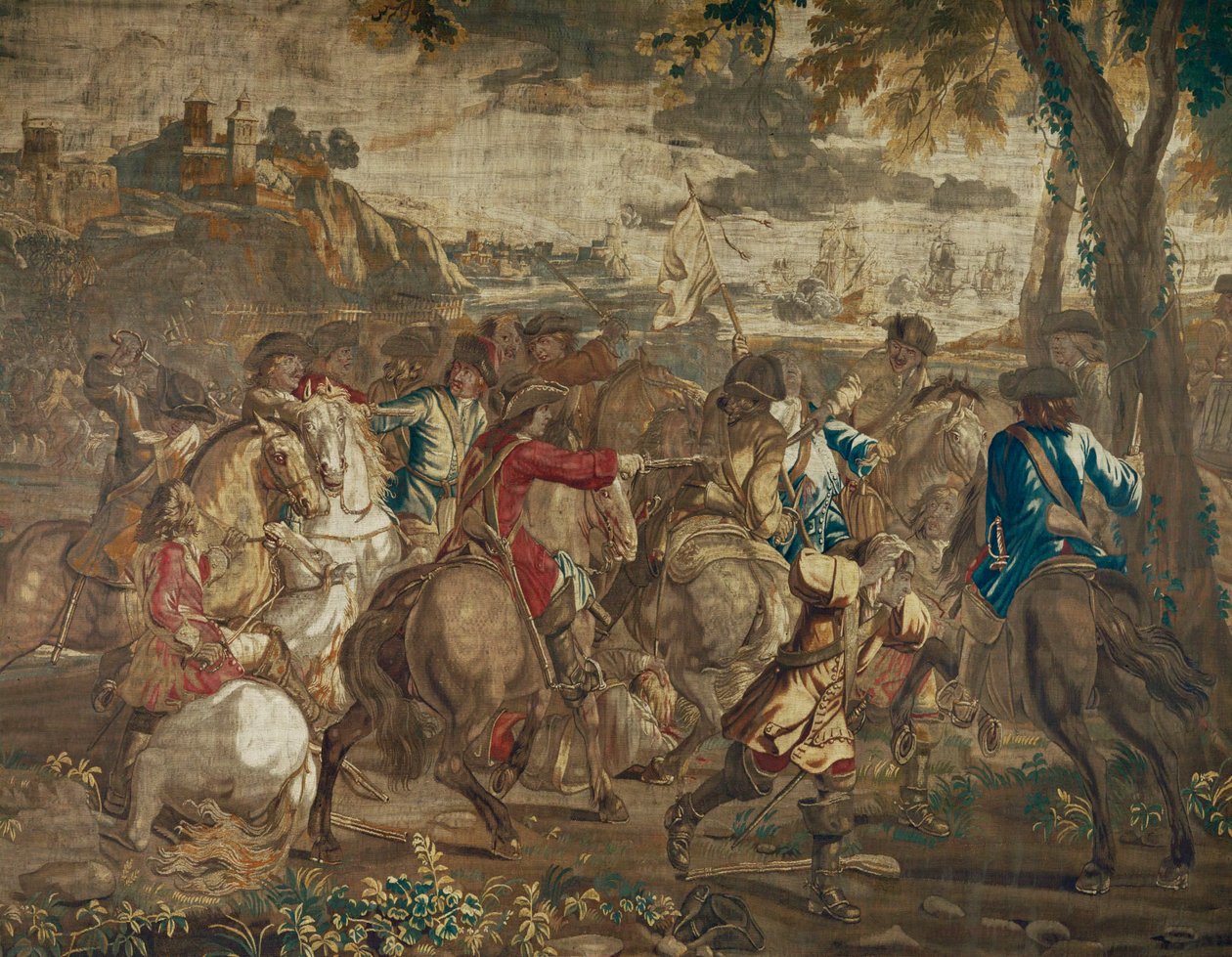 Een militair konvooi ... door Jerome Le Clerc