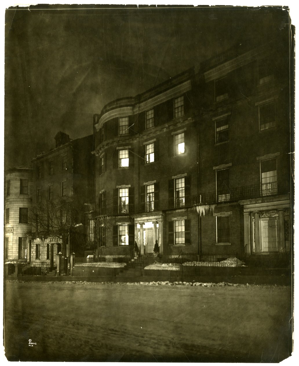Beacon St, Boston, Mass, USA, ca. 1902-10 door Jessie Tarbox Beals