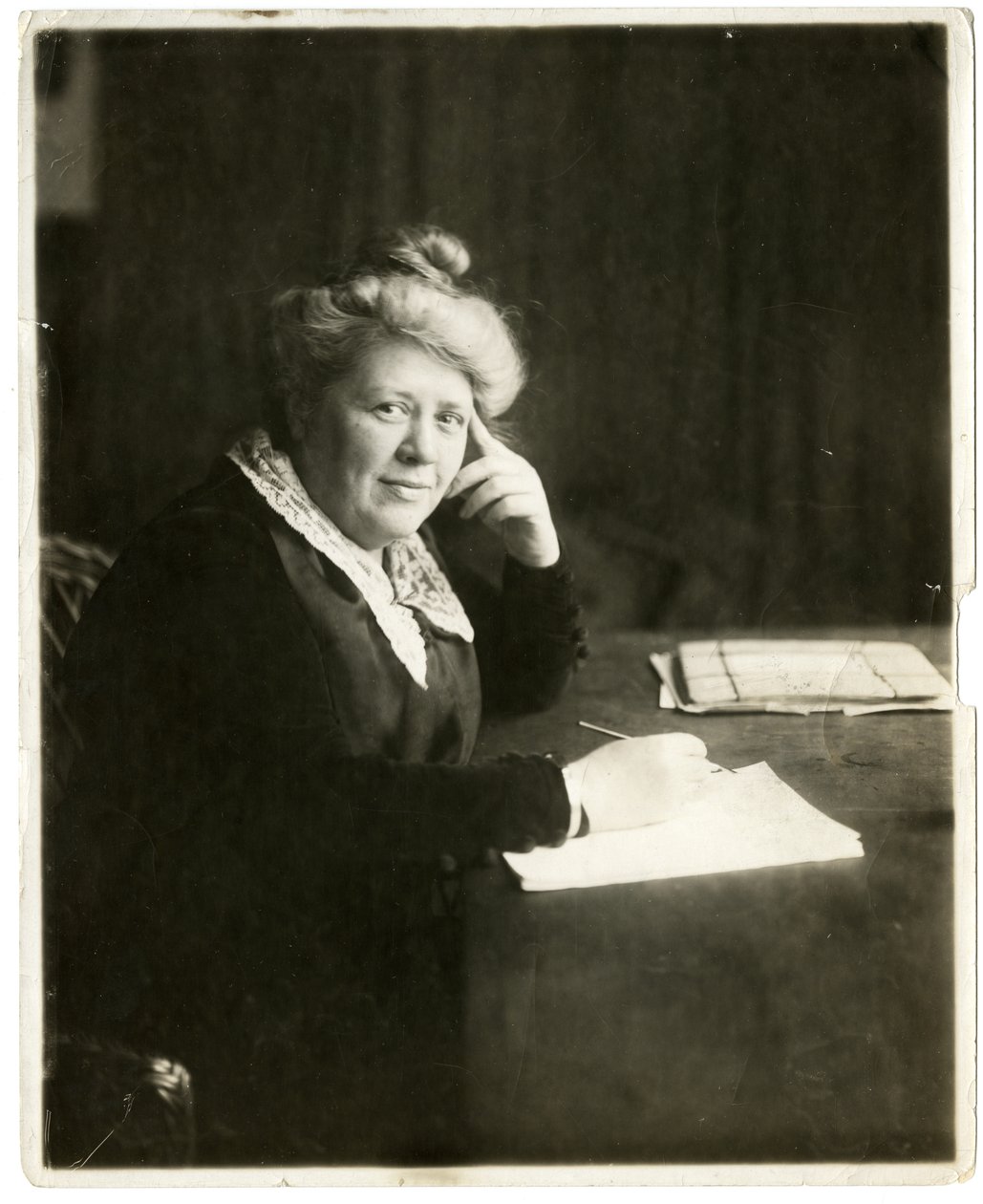 Jane Martin, adverteerder, c.1905-20 door Jessie Tarbox Beals
