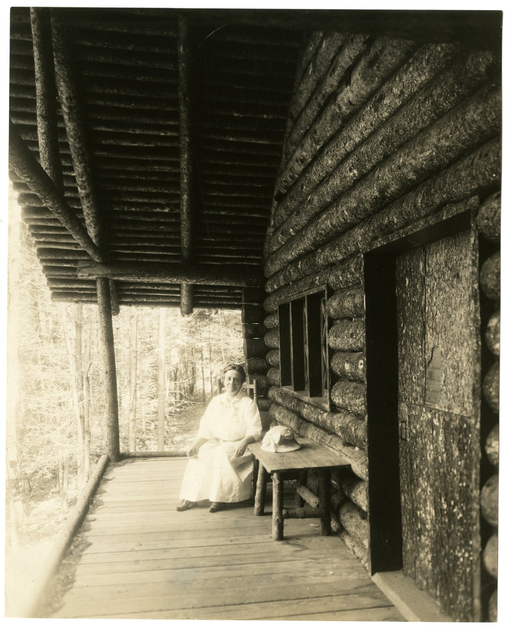Mevrouw Edward McDowell Marian Griswold (Nevins) MacDowell, Peterboro NH, McDowell MacDowell Colony door Jessie Tarbox Beals