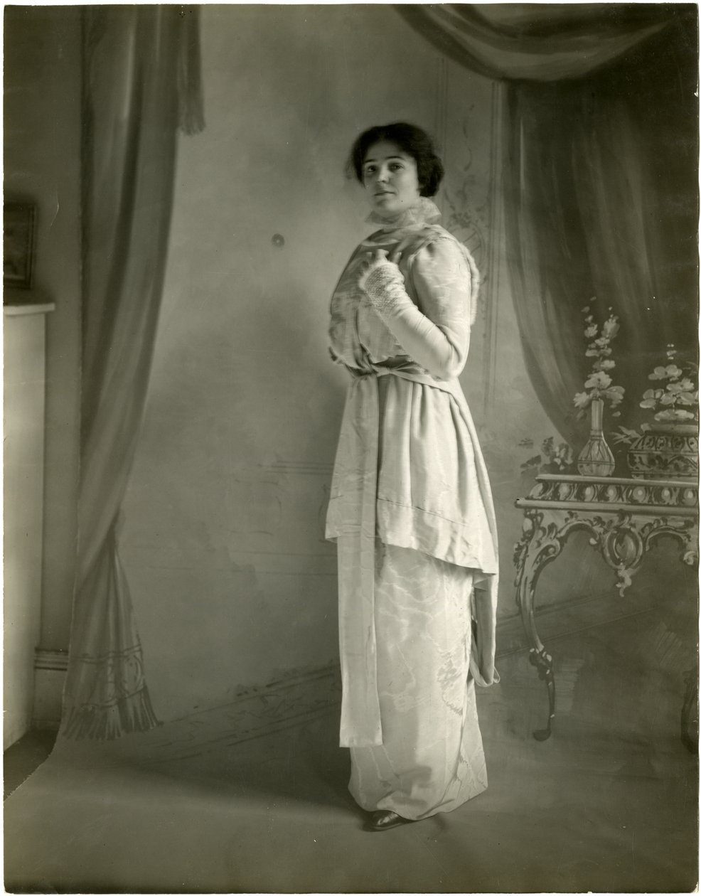 Orchidee moiré, Maurice, ca. 1905-18 door Jessie Tarbox Beals