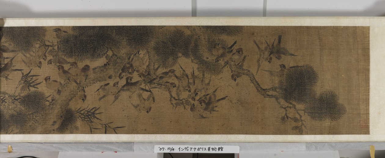 Honderd vogels door Jiang (after) Tingxi