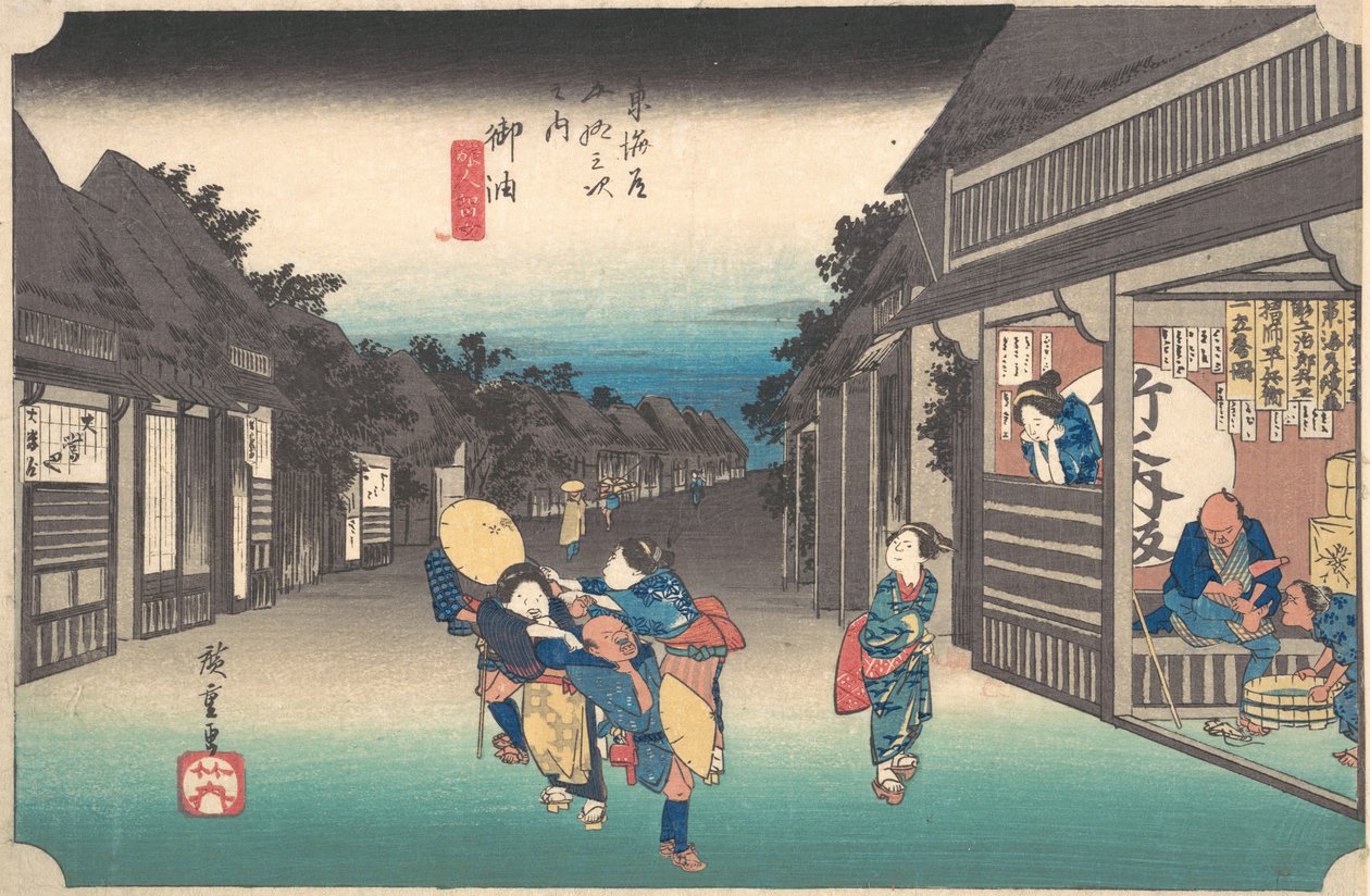 Goyu, Tabibito Ryujo, ca. 1833-34 door Jirobei