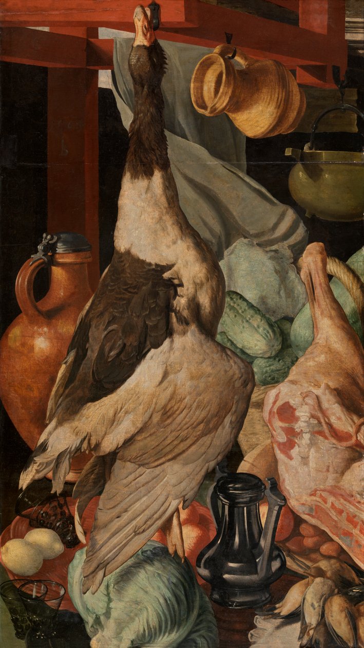Stilleven door Joachim Beuckelaer or Bueckelaer