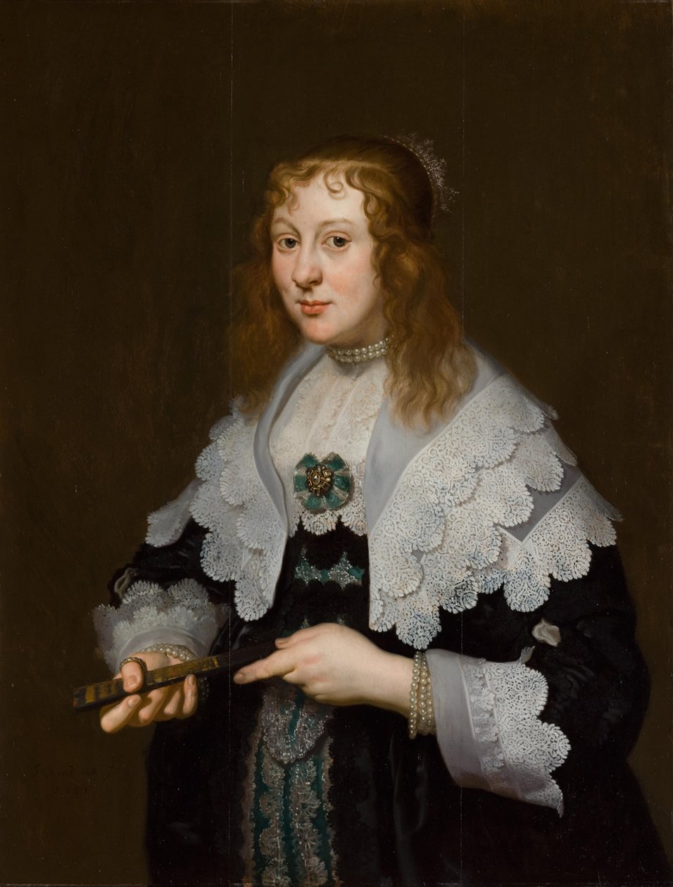 Alida Bicker (1620-1702) door Joachim von Sandrart