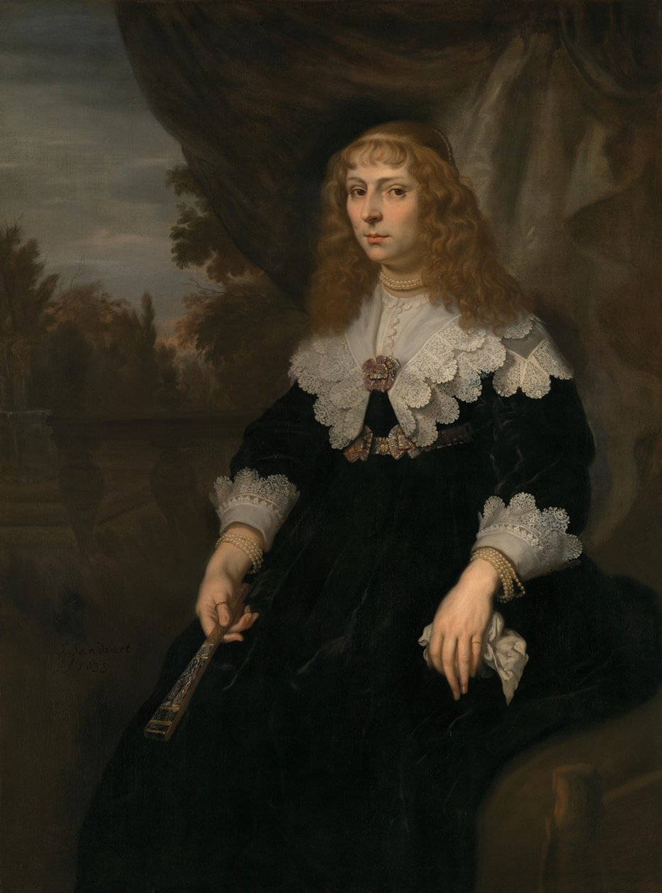 Eva Geelvinck (1619-1698) door Joachim von Sandrart