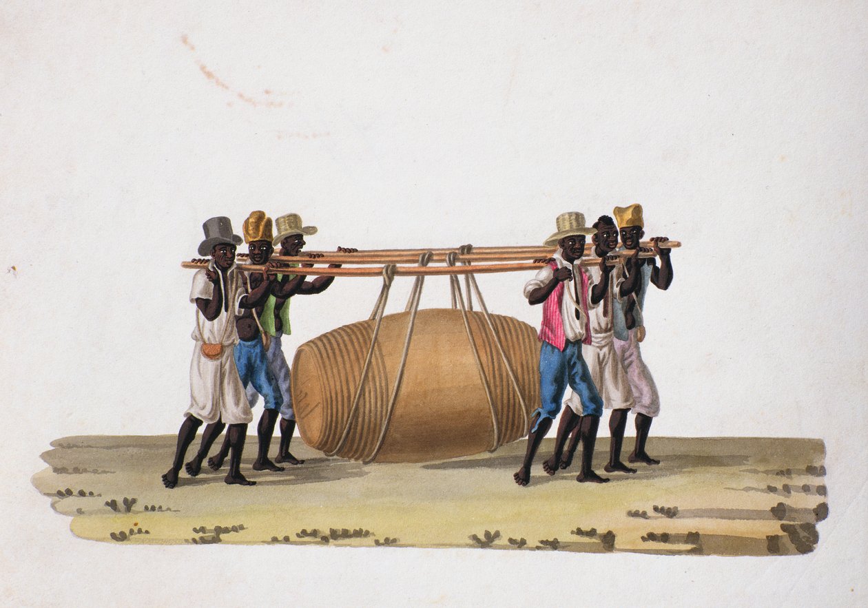 Wijn Dragers door Joaquim Candido Guillobel