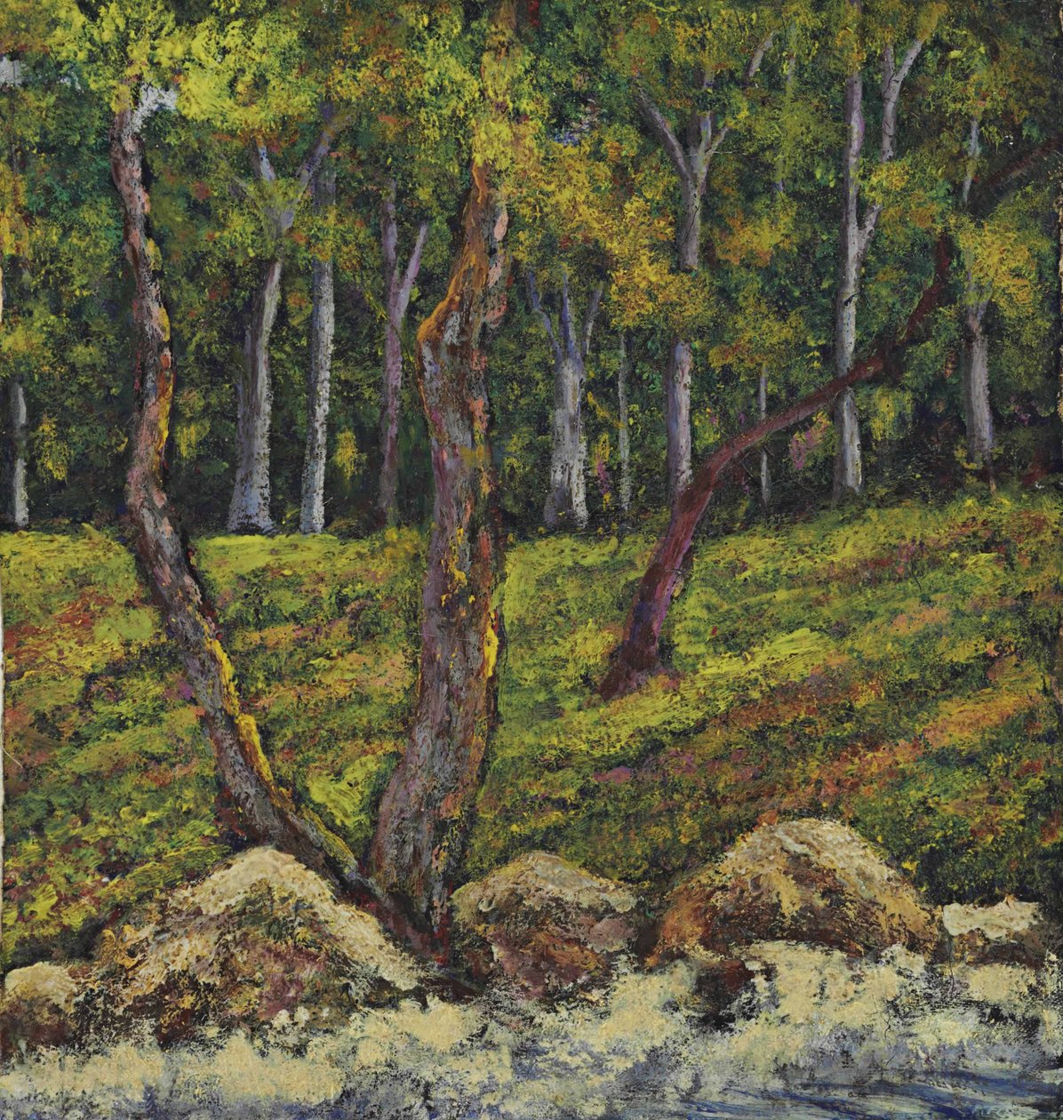 Het bos door Joaquín Clausell