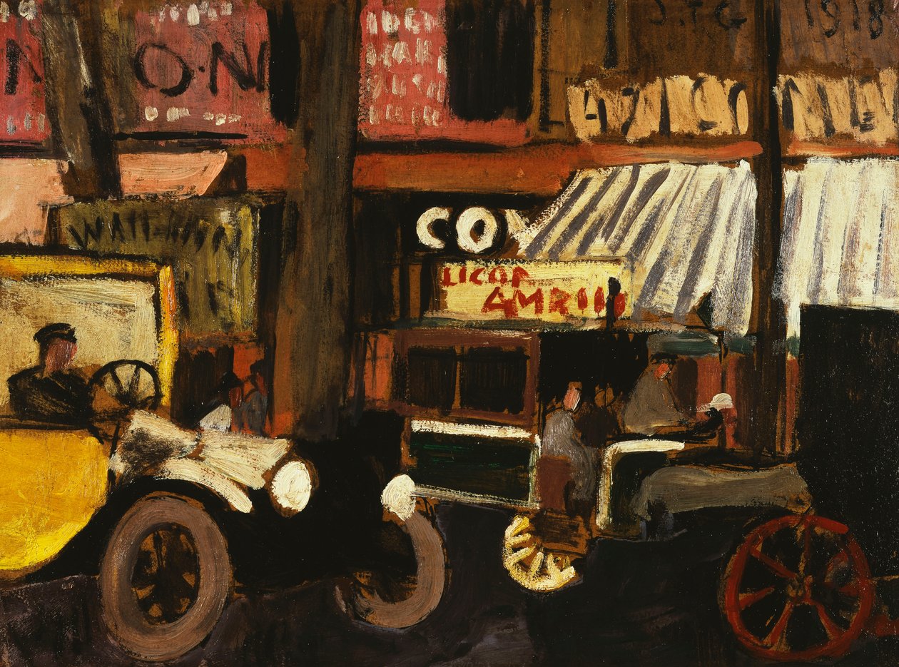 Taxi door Joaquin Torres-Garcia