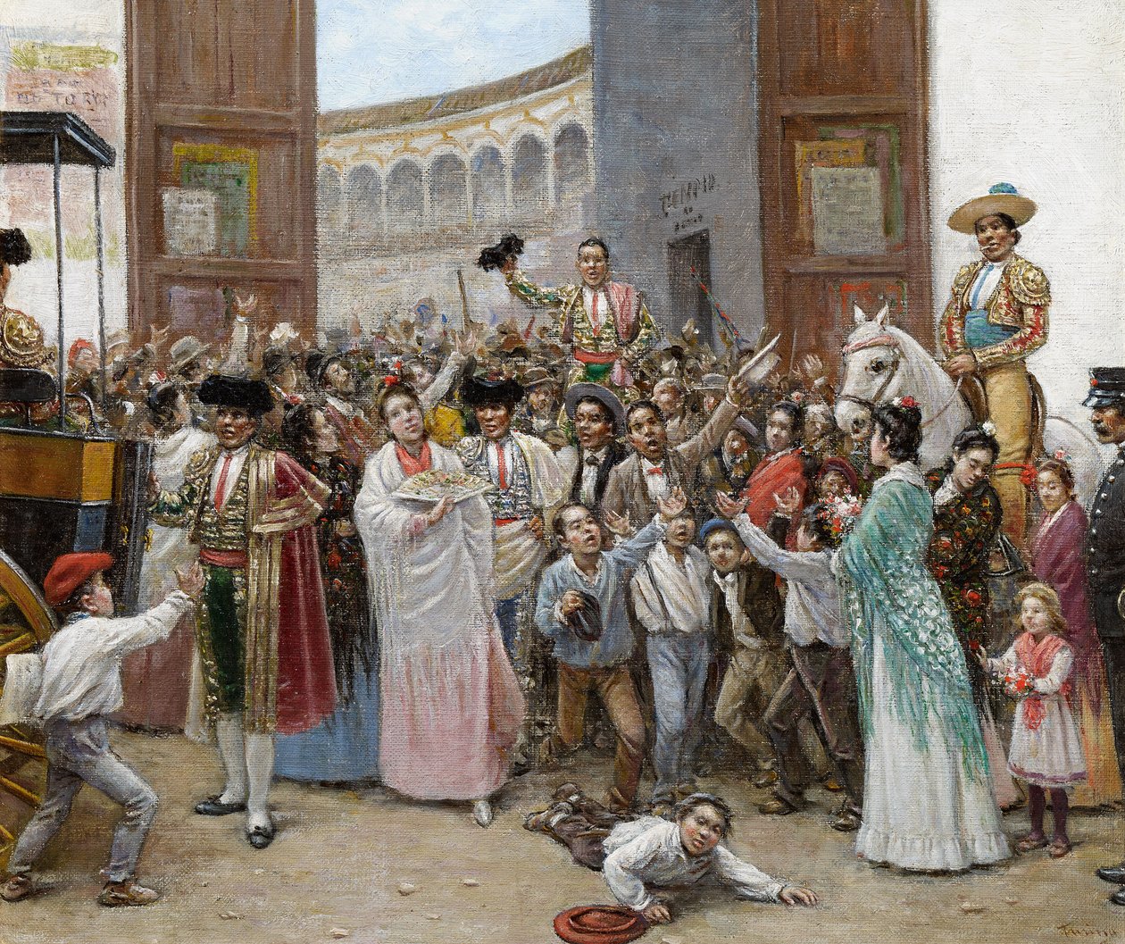Triomfantelijke Uitgang uit de Maestranza Arena in Sevilla door Joaquín Turina Areal
