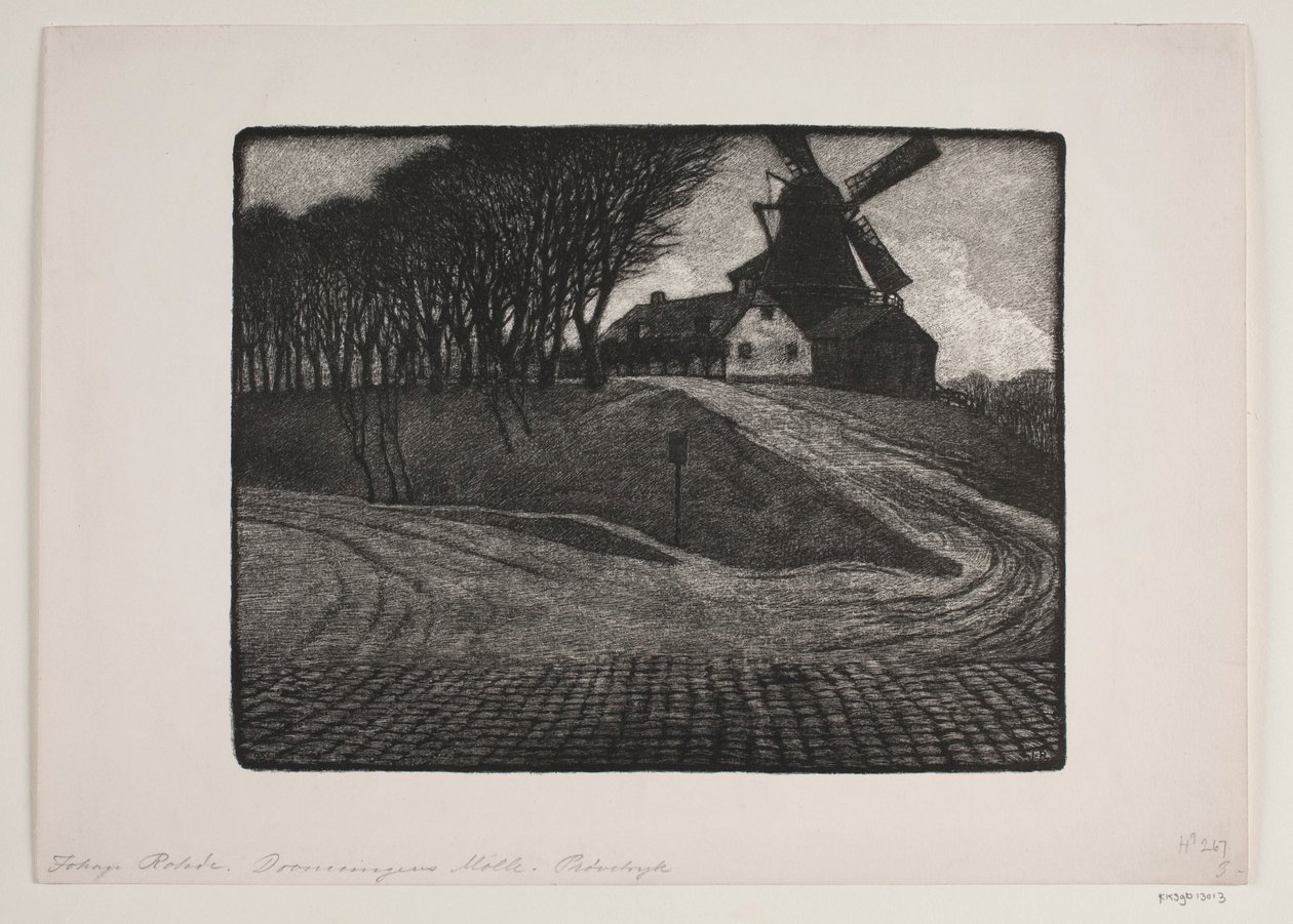 De molen van de koningin door Johan Rohde