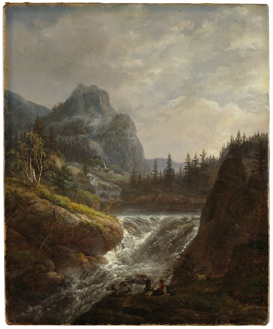 Noors landschap door Johan Christian Dahl