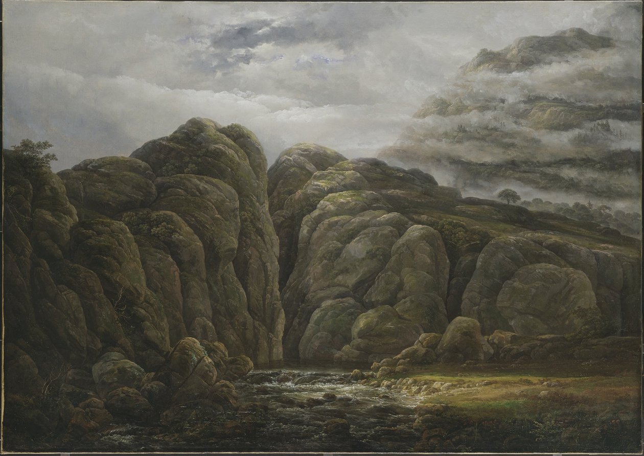 Noors berglandschap door Johan Christian Dahl