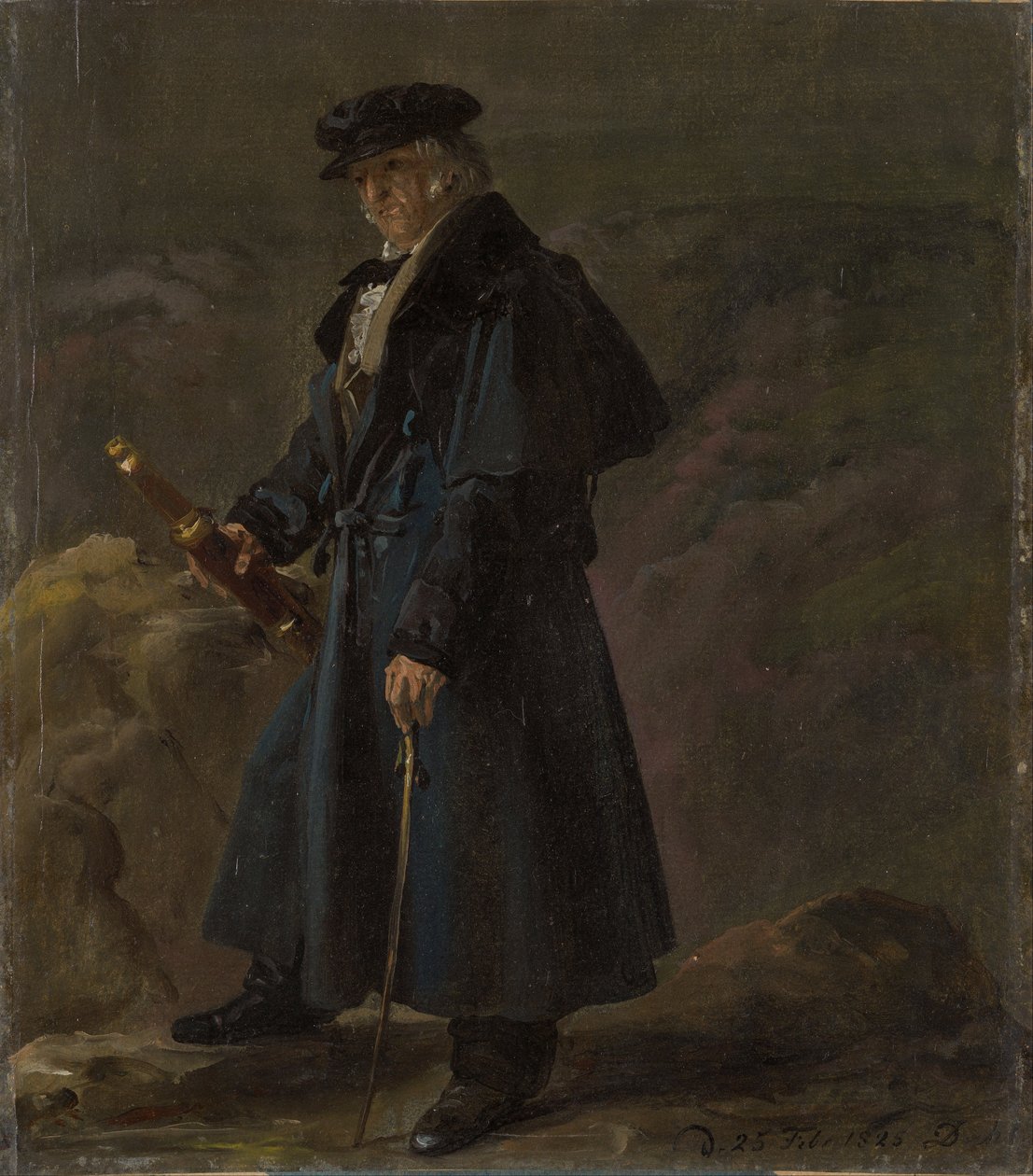 De Poolse generaal Karol Kniaziewicz door Johan Christian Dahl