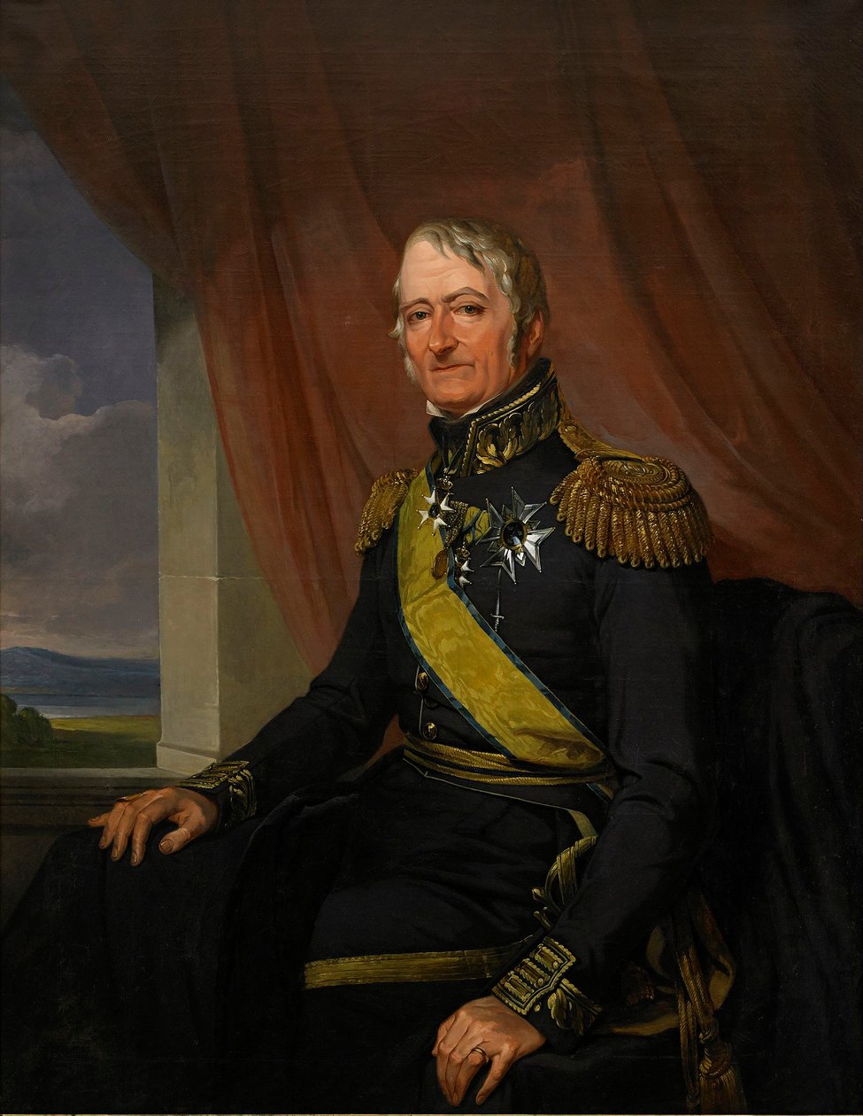 Gustav Otto Lagerbring door Johan Gustaf Sandberg door Johan Gustaf Sandberg
