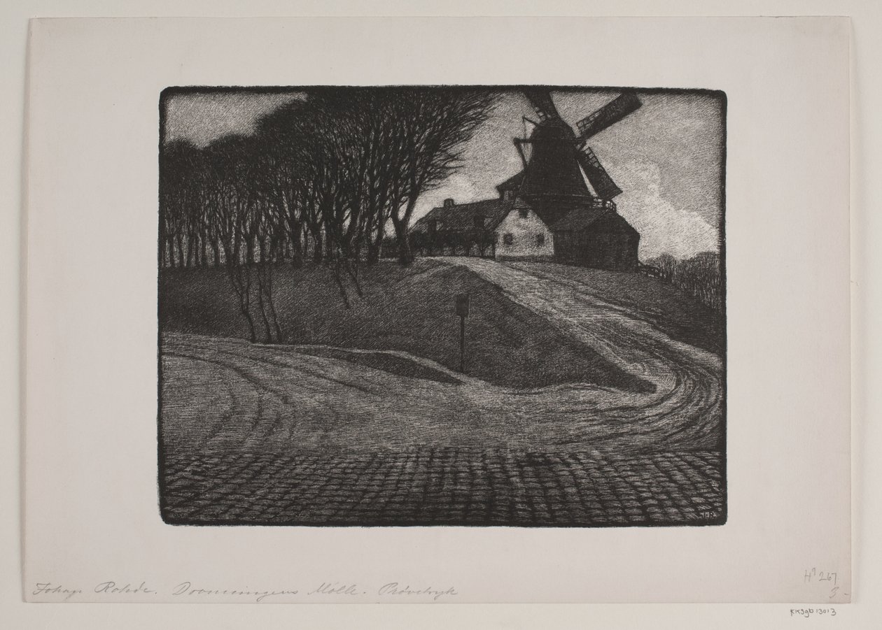 De molen van de koningin door Johan Rohde