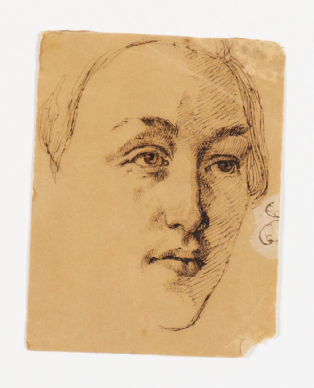 Vrouwenportret door Johan Thomas Lundbye