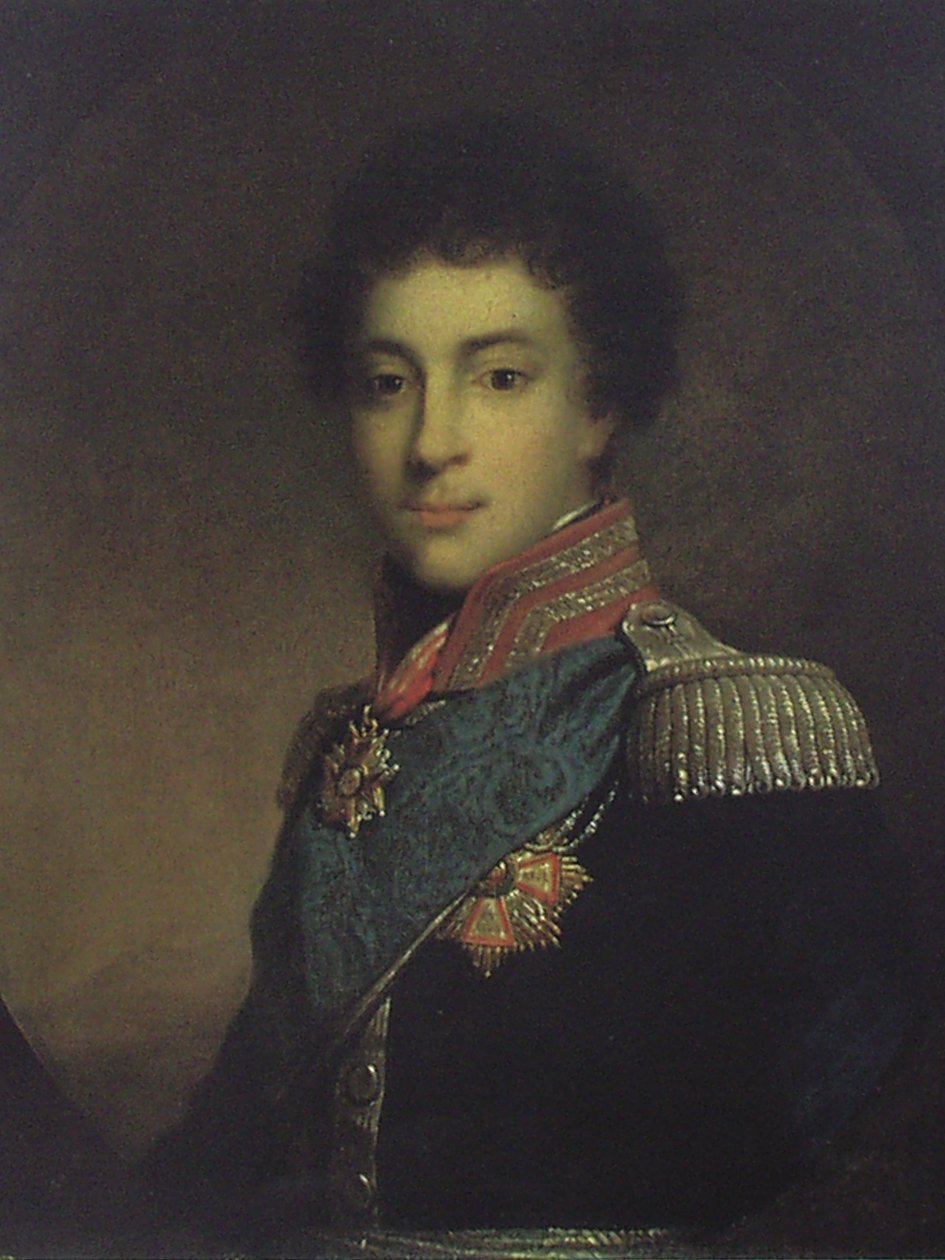 Janusz Modest Sanguszko door Johann Baptist von Lampi the Elder