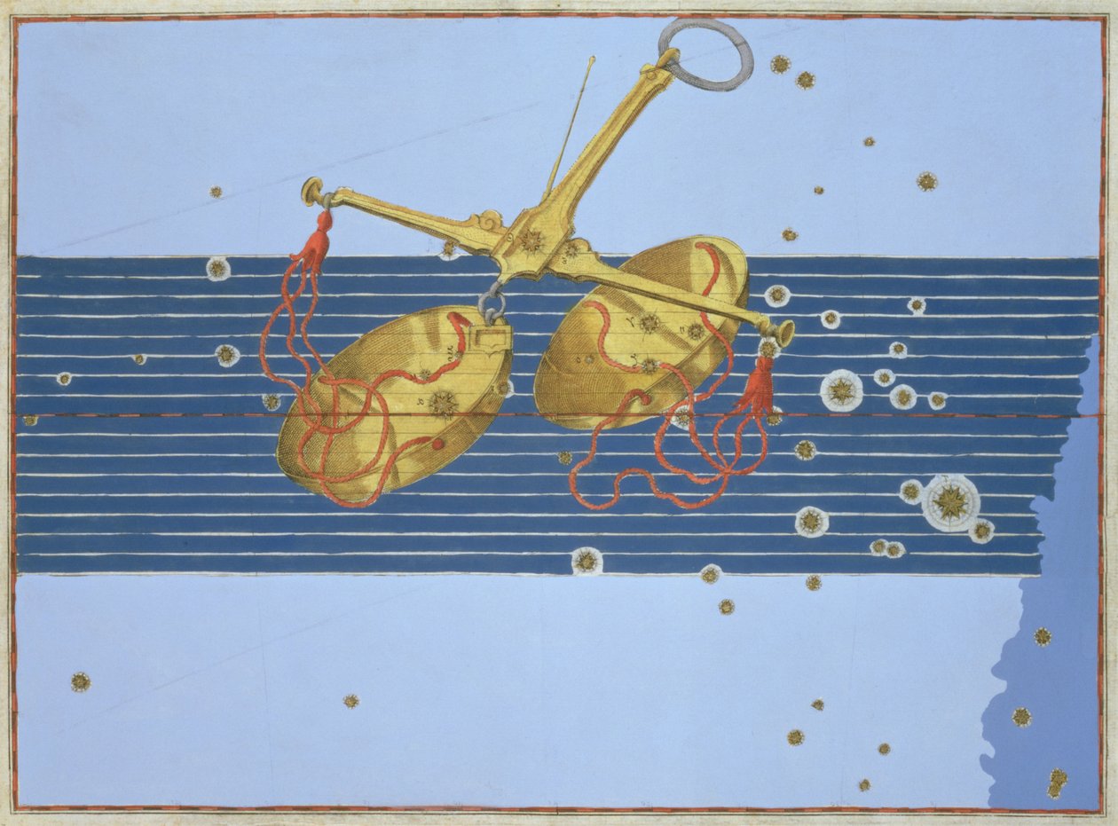 Constellatie van Weegschaal, uit 
