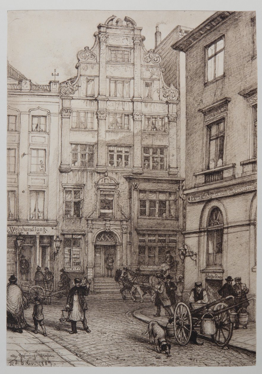 Alte-Gröningerstraße-9 door Johann Theobald Riefesell