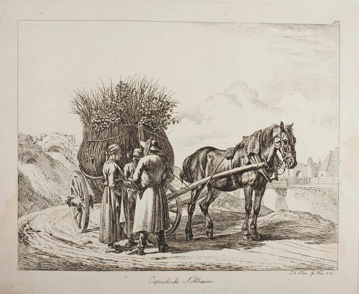 [Nog geen titel EN] door Johann Adam Klein