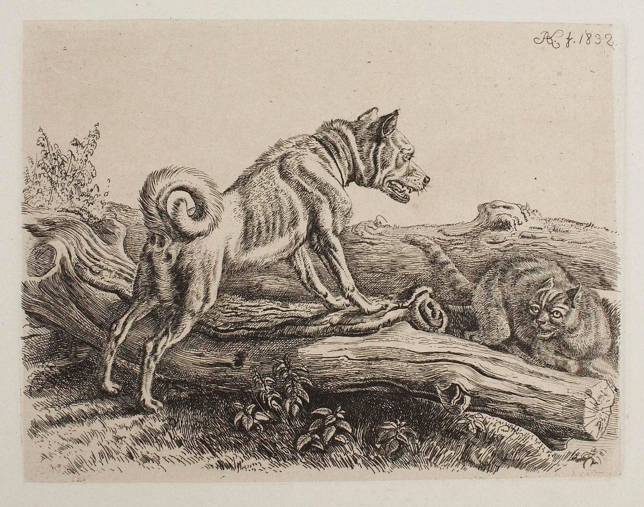 [Nog geen titel EN] door Johann Adam Klein