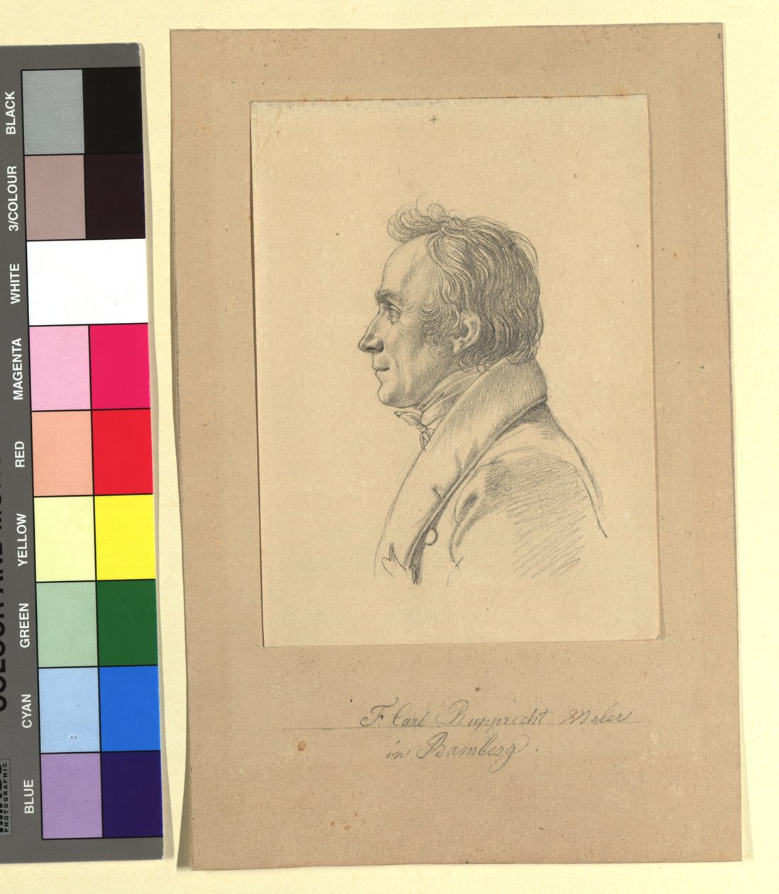 Friedrich Karl Rupprecht (1779-1831), schilder door Johann Adam Klein