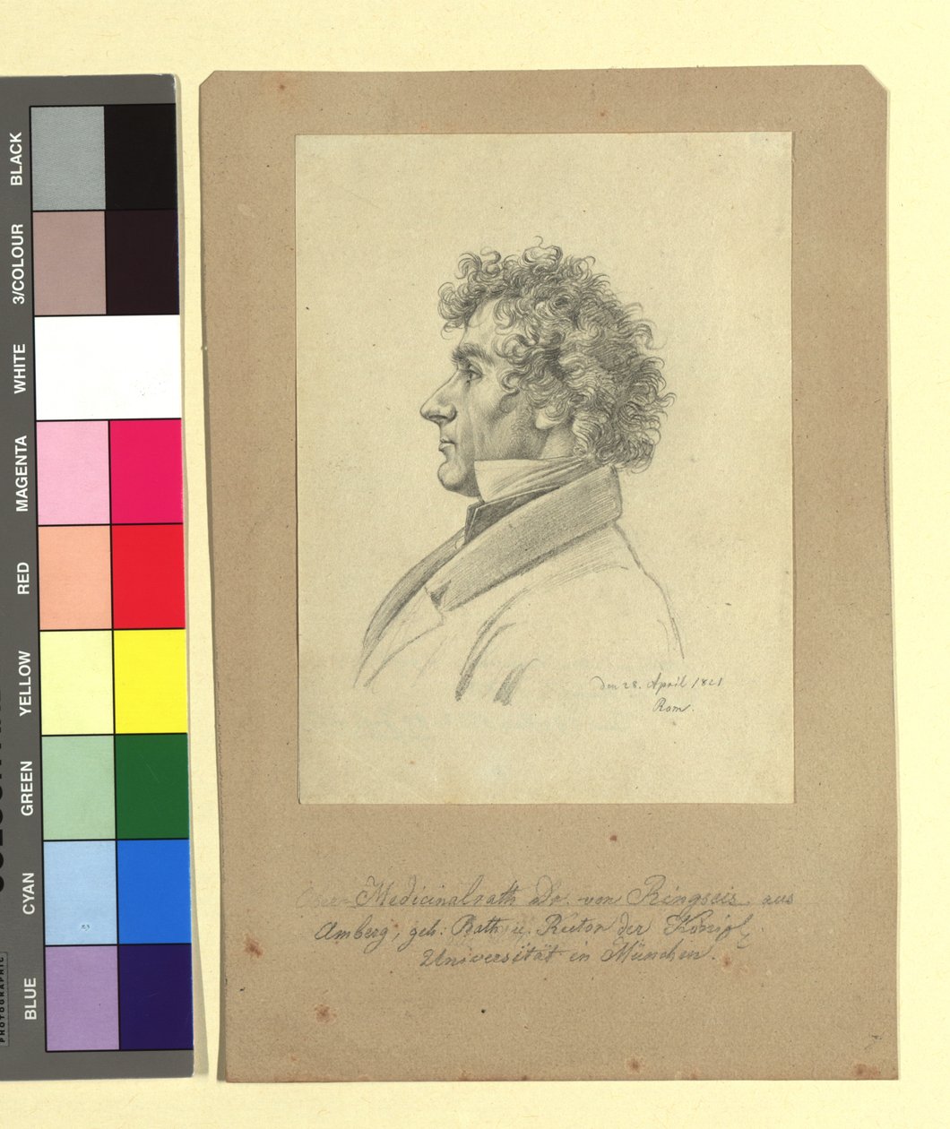 Johann Nepomuk von Ringseis (1785-1880), arts, rector door Johann Adam Klein