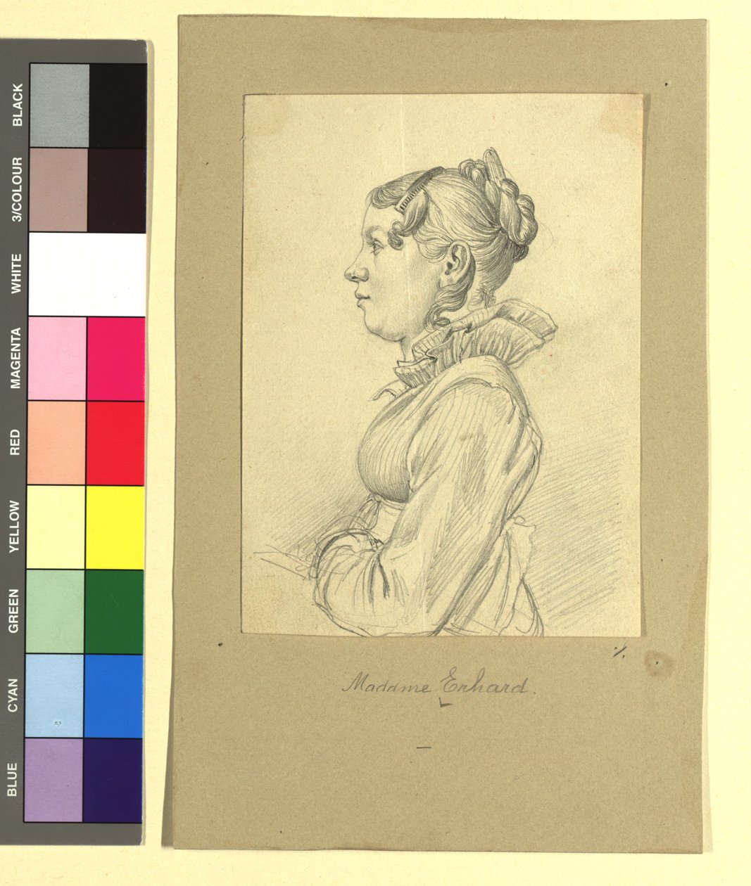 Mevrouw Erhard door Johann Adam Klein