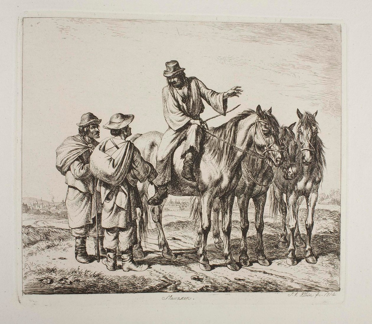 De Slowaak door Johann Adam Klein