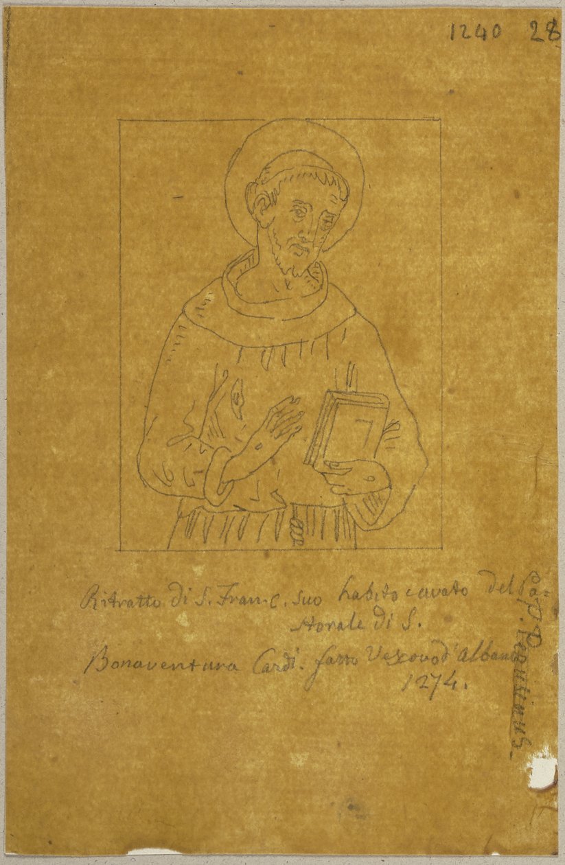 Aus: Sammlung von Umrissen und Durchzeichnungen, Band 2, Blatt 110 door Johann Anton Ramboux