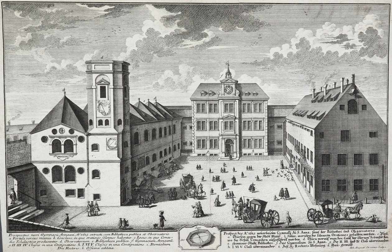 Corvinus Annahof door Johann August Corvinus