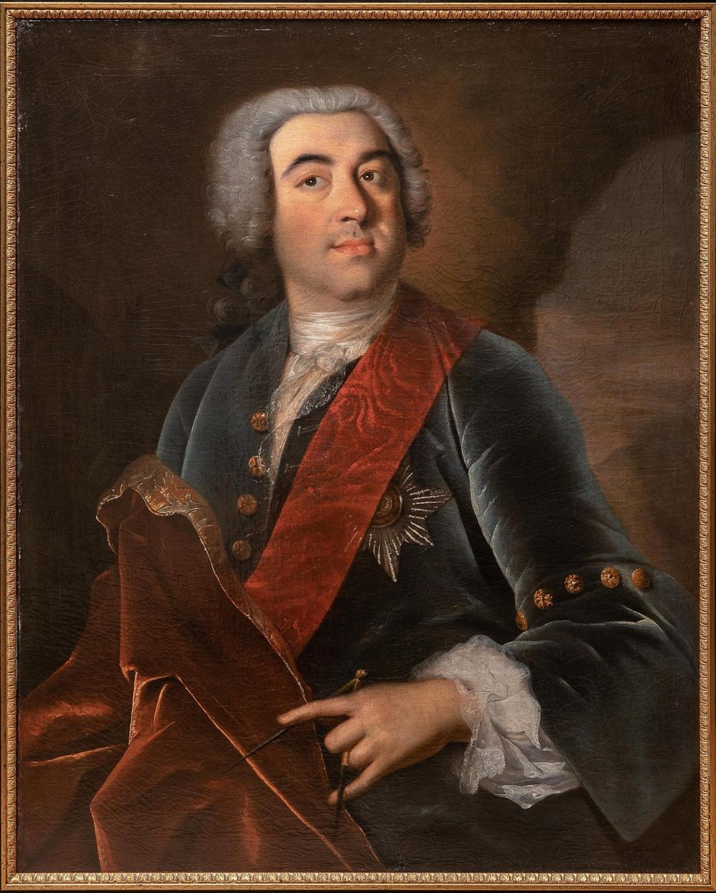Stroganov Alek.G door Frankart door Johann Balthasar Frankart