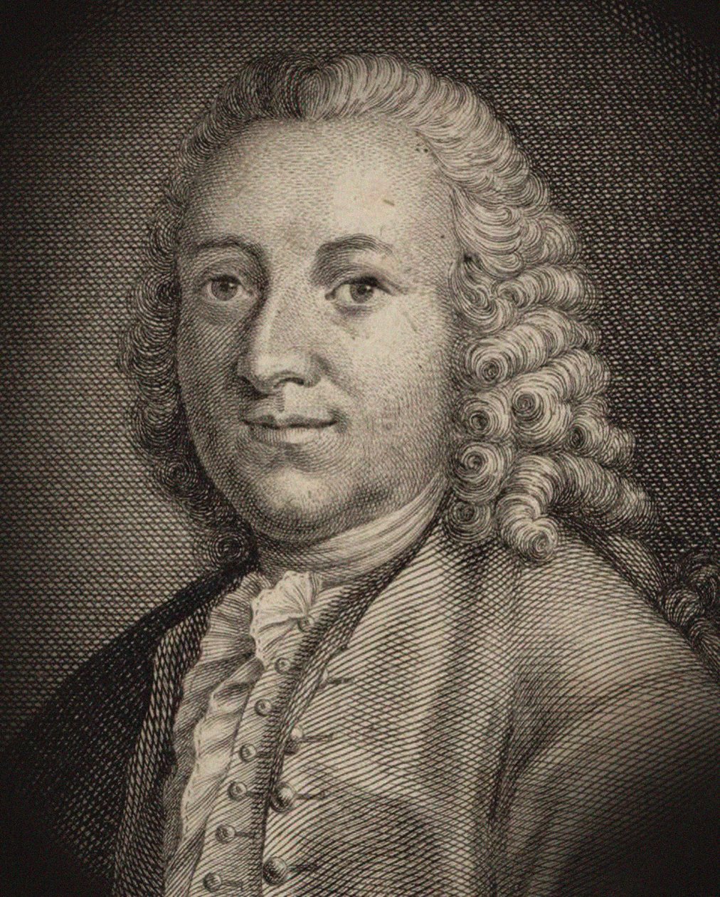 Portret van de componist Frantisek Tuma 1704-1774, 1770 door Johann Balzer