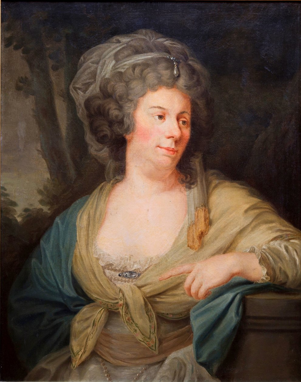 Lampi - Portret damy door Johann Baptist von Lampi the Elder