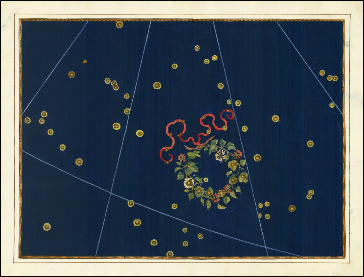Johann Bayer, Corona Borealis door Johann Bayer