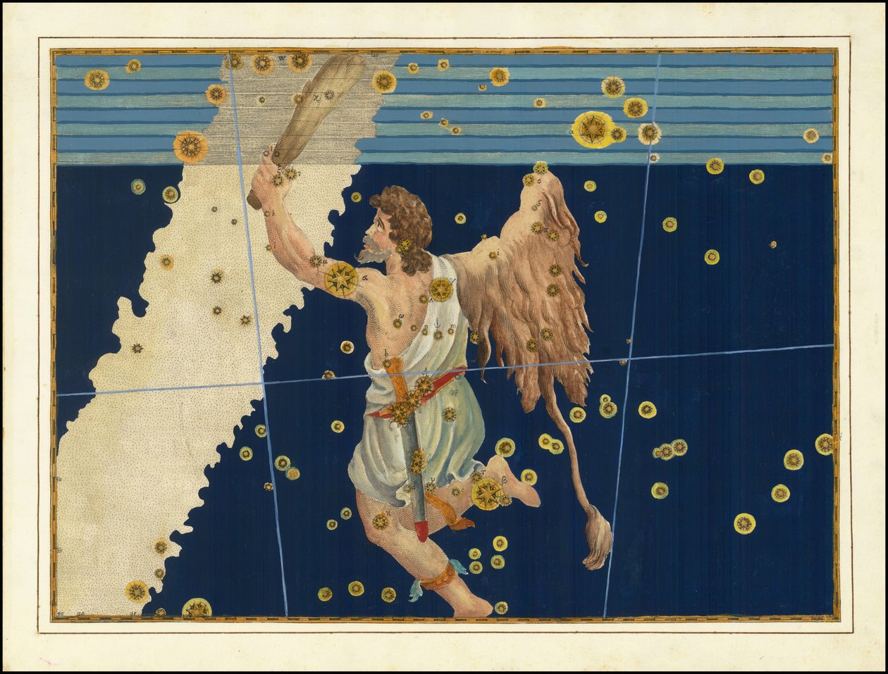 Johann Bayer, Orion door Johann Bayer