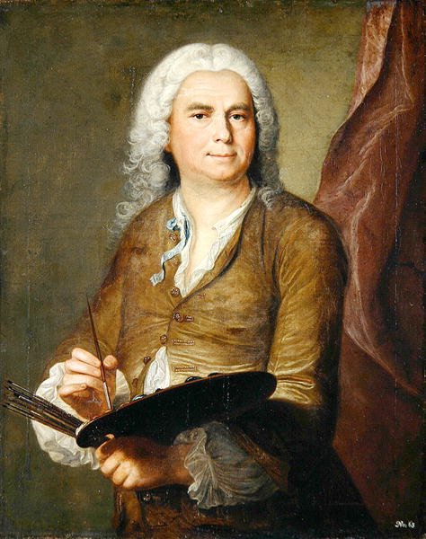 Johann Alexander Thiele (1685-1752) door Johann Christian Fiedler