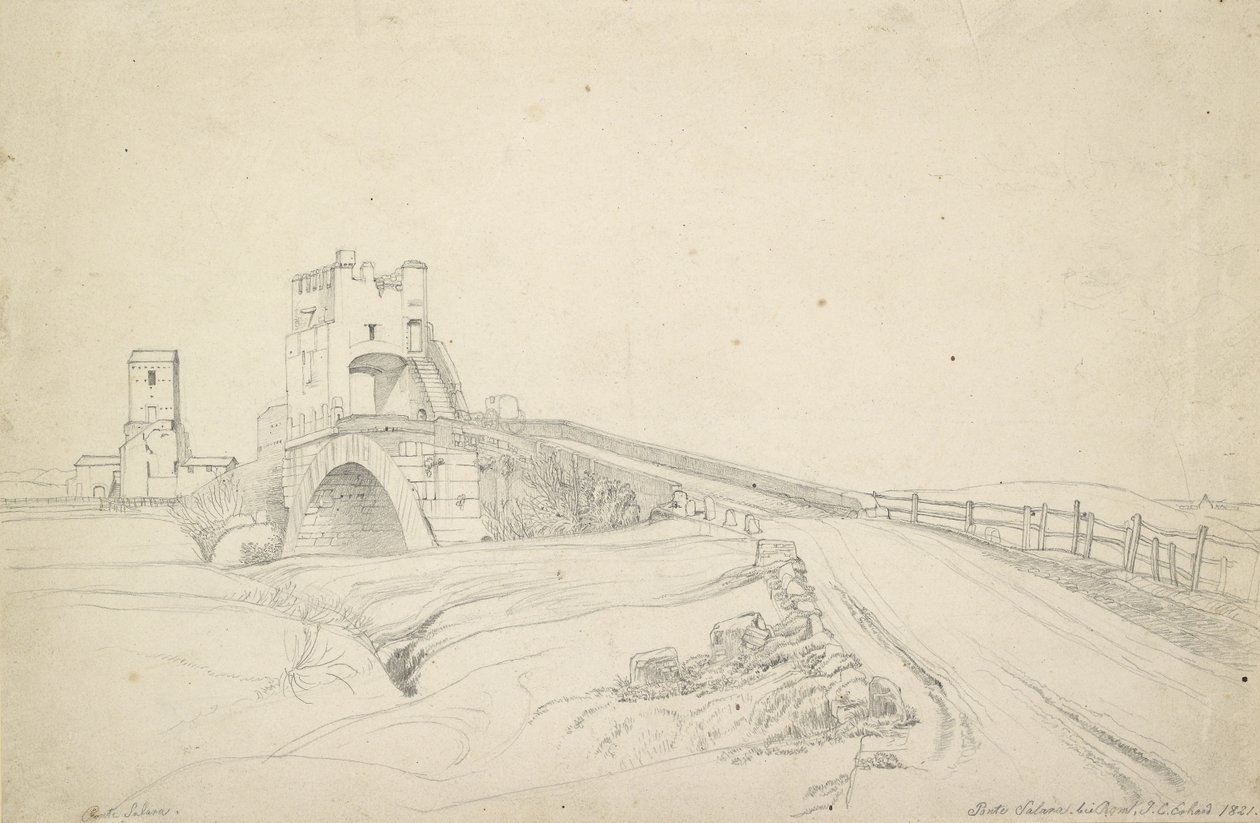 De Ponte Salario bij Rome door Johann Christoph Erhard