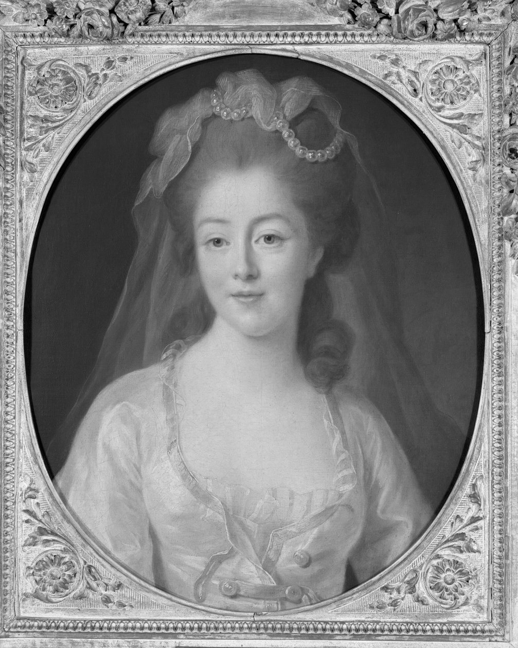 Een dame door Johann Friedrich August Tischbein