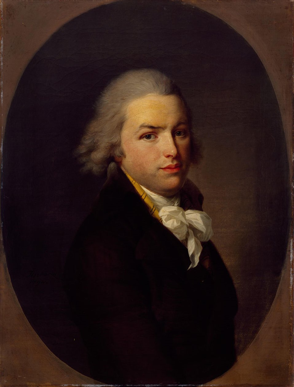 Jhr. Mr. Cornelis Henricksz. Backer (1766-1819) door Johann Friedrich August Tischbein