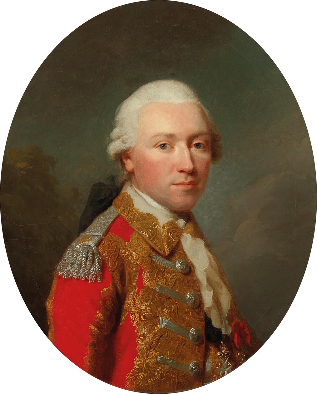 Portret van Louis-François, Markies de Chambray door Johann Friedrich August Tischbein