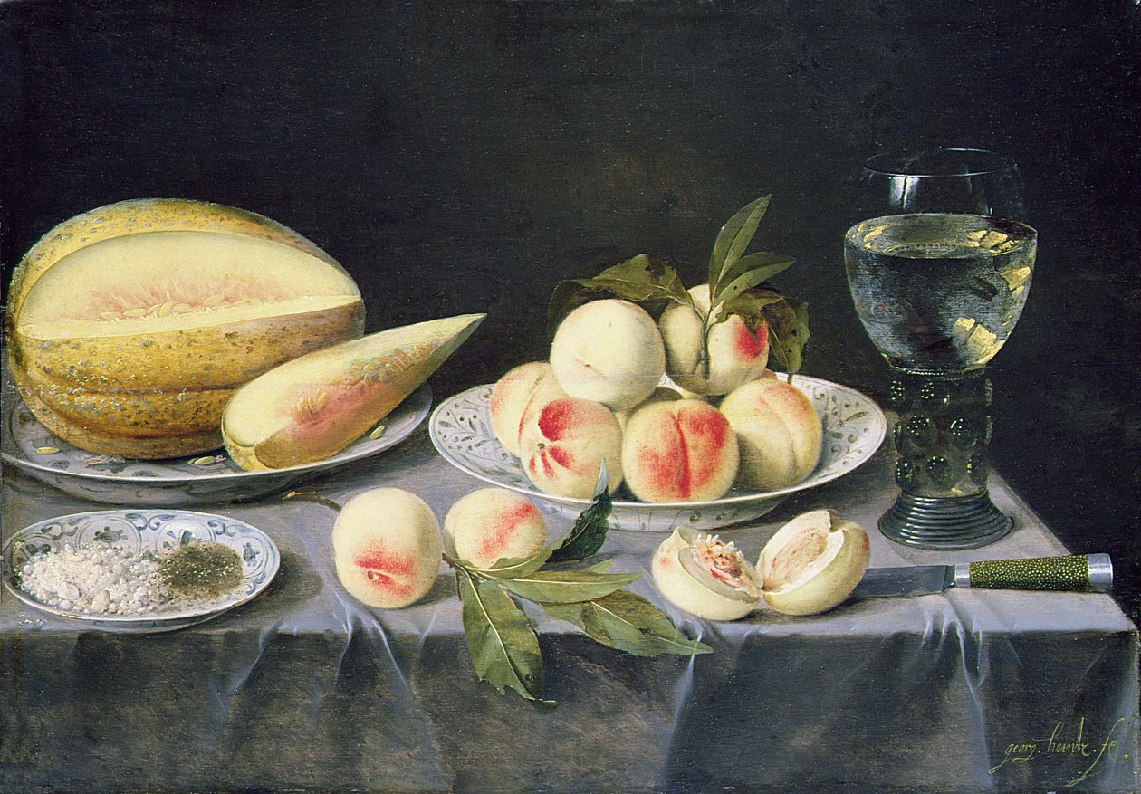 Stilleven door Johann Georg Hinz