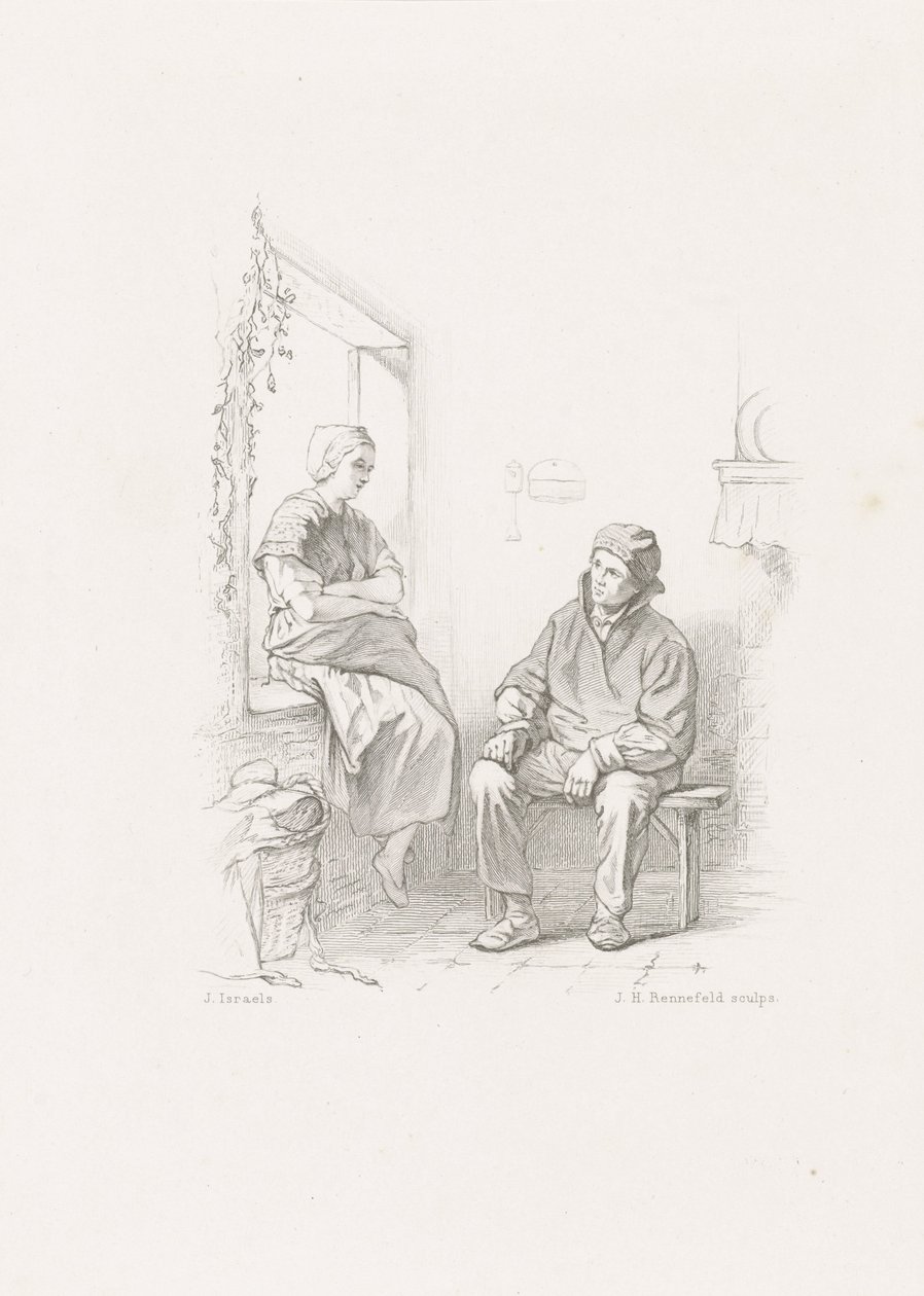 Eerste liefde door Johann Heinrich Maria Hubert Rennefeld