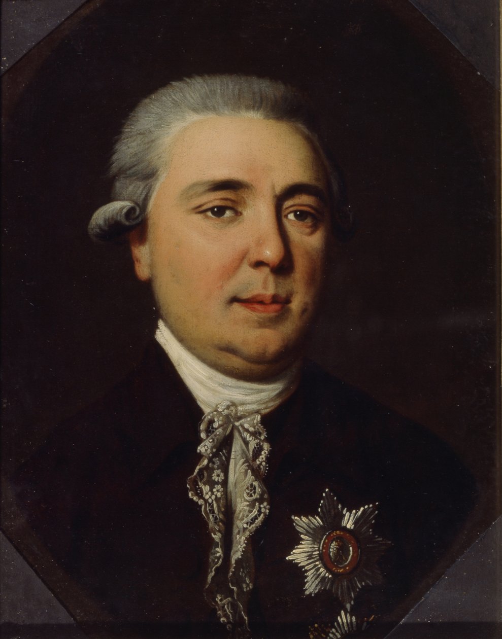 Portret van Graaf Alexander Romanovich Vorontsov door Johann Heinrich Schmidt