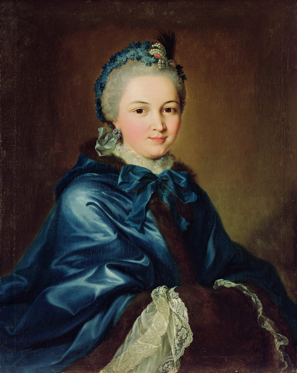 Wilhelmine Caroline Amalie Tischbein door Johann Heinrich Tischbein